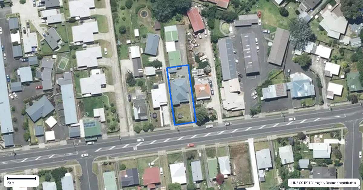 Property context map for 24 Alma Road, Gonville, Whanganui