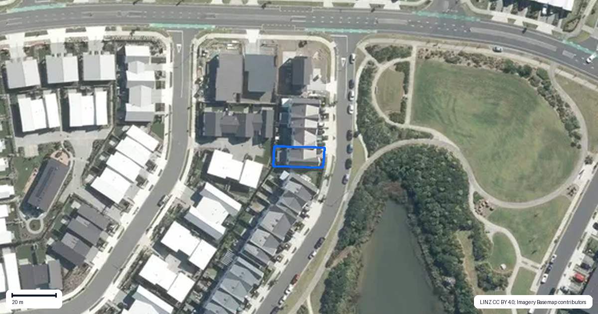 Property context map for 12 Owen Chapman Drive, Red Beach, Whangaparaoa