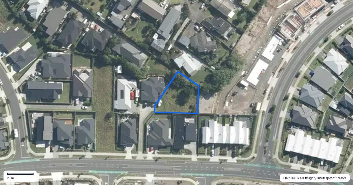 Property context map for 44 Taikura Avenue, Red Beach, Whangaparaoa