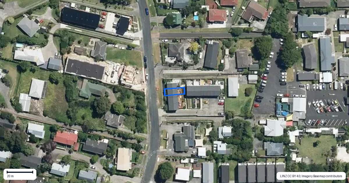 Property context map for 44C Ambler Avenue, Glen Eden, Auckland