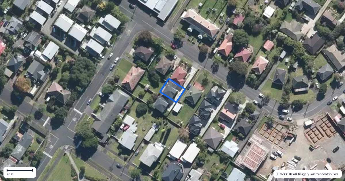 Property context map for 36A Daventry Street, Waterview, Auckland