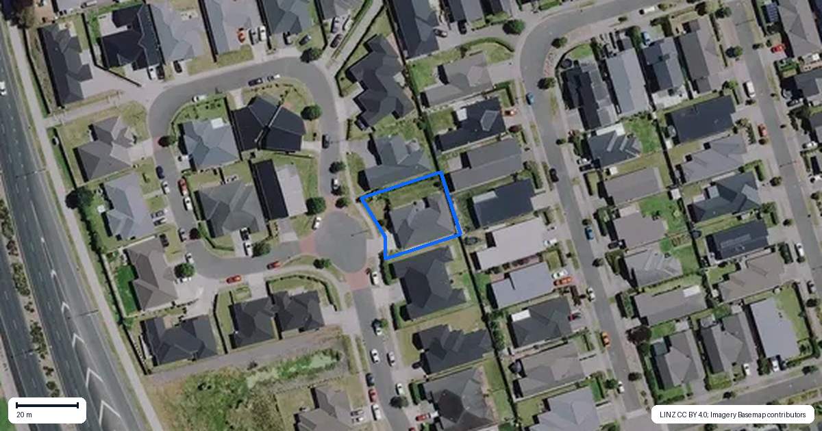 Property context map for 30 Maggie Place, Chartwell, Hamilton