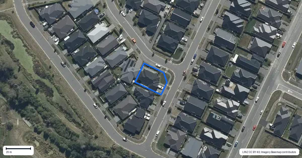 Property context map for 5 Romney Drive, Belfast, Christchurch