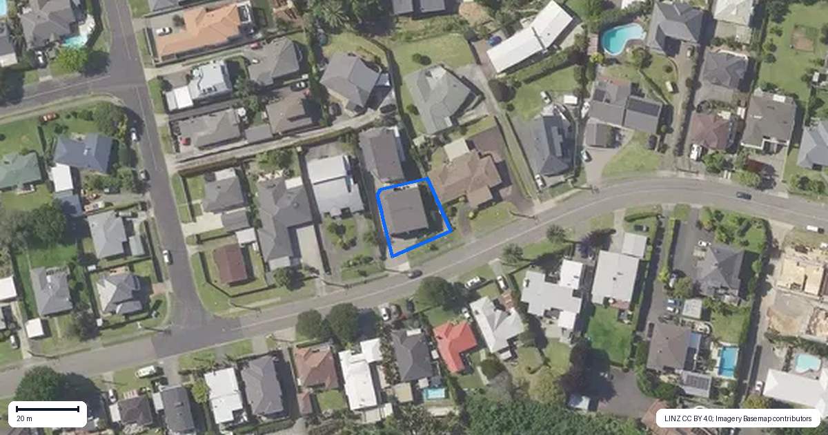 Property context map for 53 Milton Road, Otumoetai, Tauranga