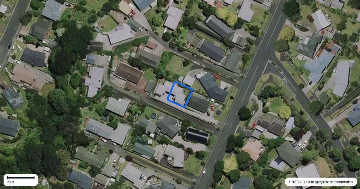 Property context map for 34A Houchens Road, Glenview, Hamilton