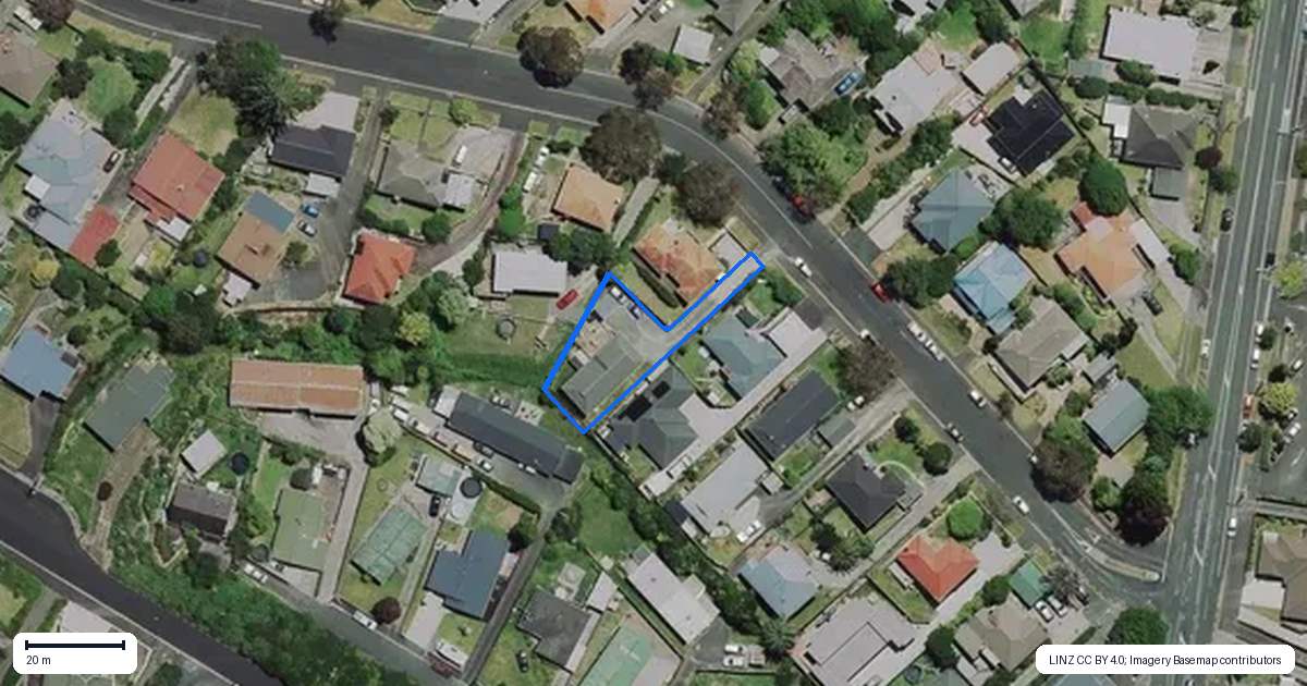 Property context map for 11A Ridout Street, Maeroa, Hamilton