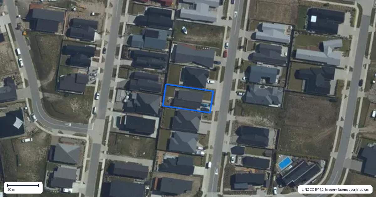 Property context map for 10 Scurr Terrace, Wanaka