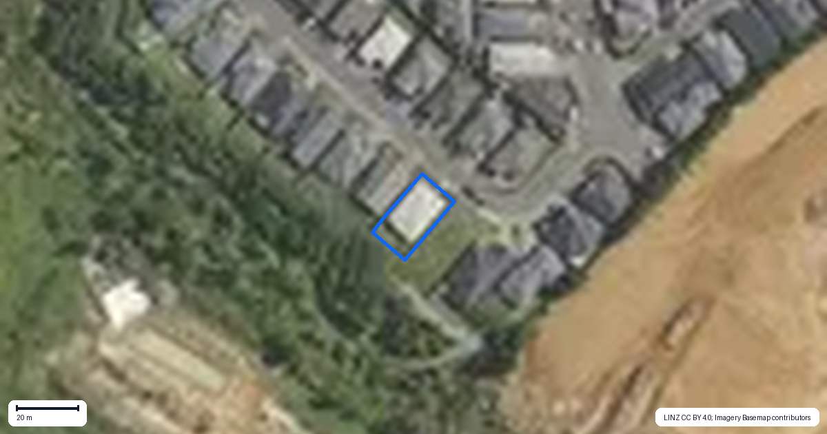 Property context map for 34 Traverse Lane, Omokoroa