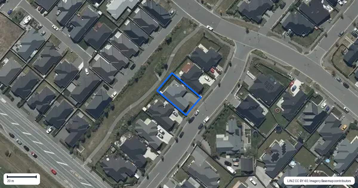 Property context map for 9 Albert Wills Avenue, Halswell, Christchurch