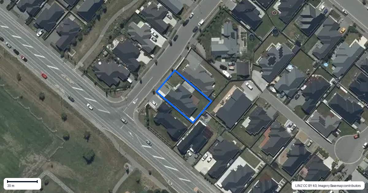 Property context map for 4 Albert Wills Avenue, Halswell, Christchurch