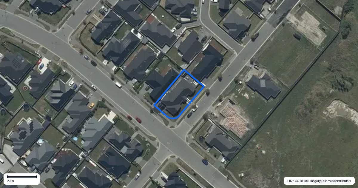 Property context map for 32 Bill Harvey Drive, Halswell, Christchurch