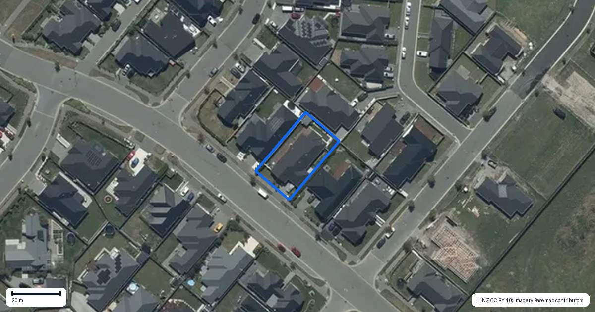 Property context map for 28 Bill Harvey Drive, Halswell, Christchurch