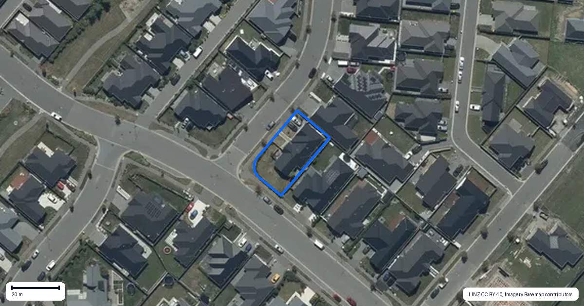 Property context map for 24 Bill Harvey Drive, Halswell, Christchurch
