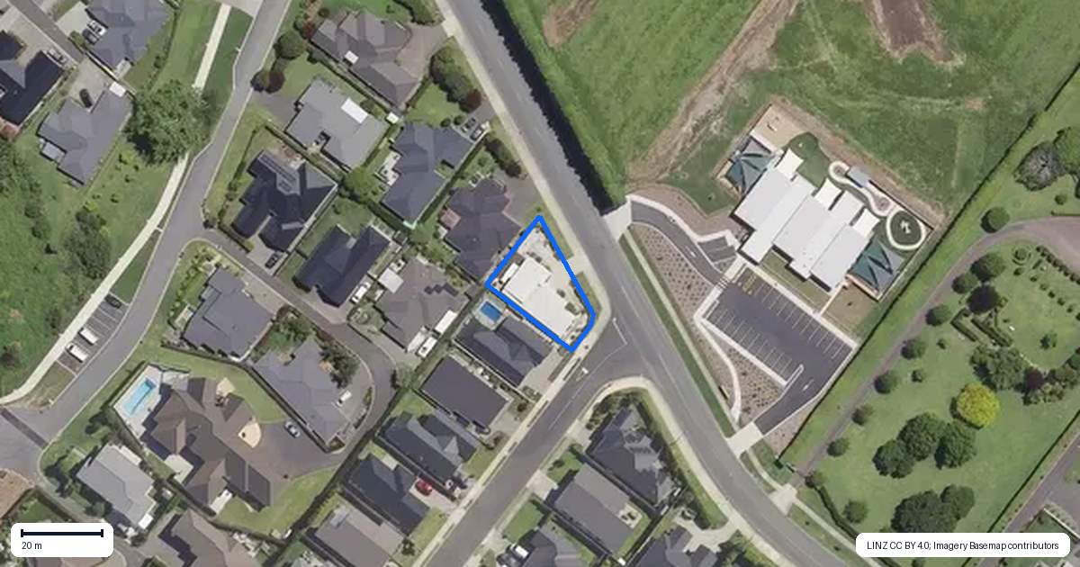 Property context map for 27 Kayelene Place, Omokoroa