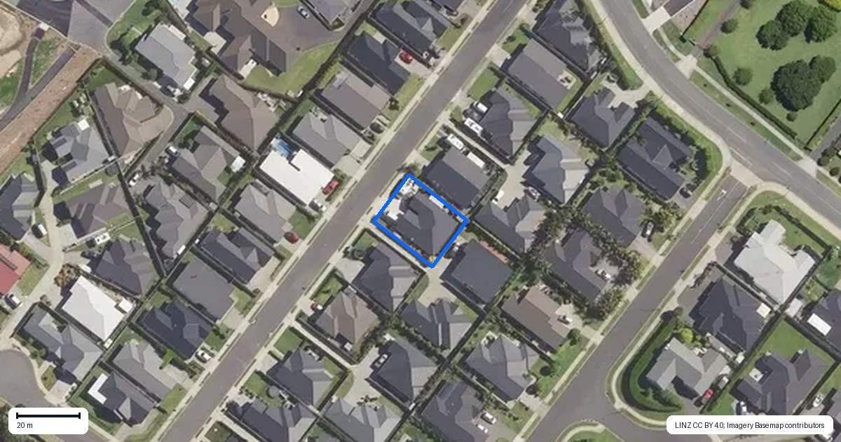 Property context map for 11 Augusta Rise, Omokoroa