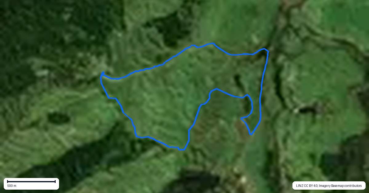 Property context map for 3212 State Highway 4, Raurimu, Owhango