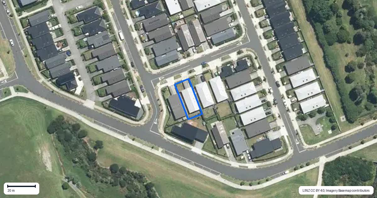 Property context map for 4 Honour Road, Papakura