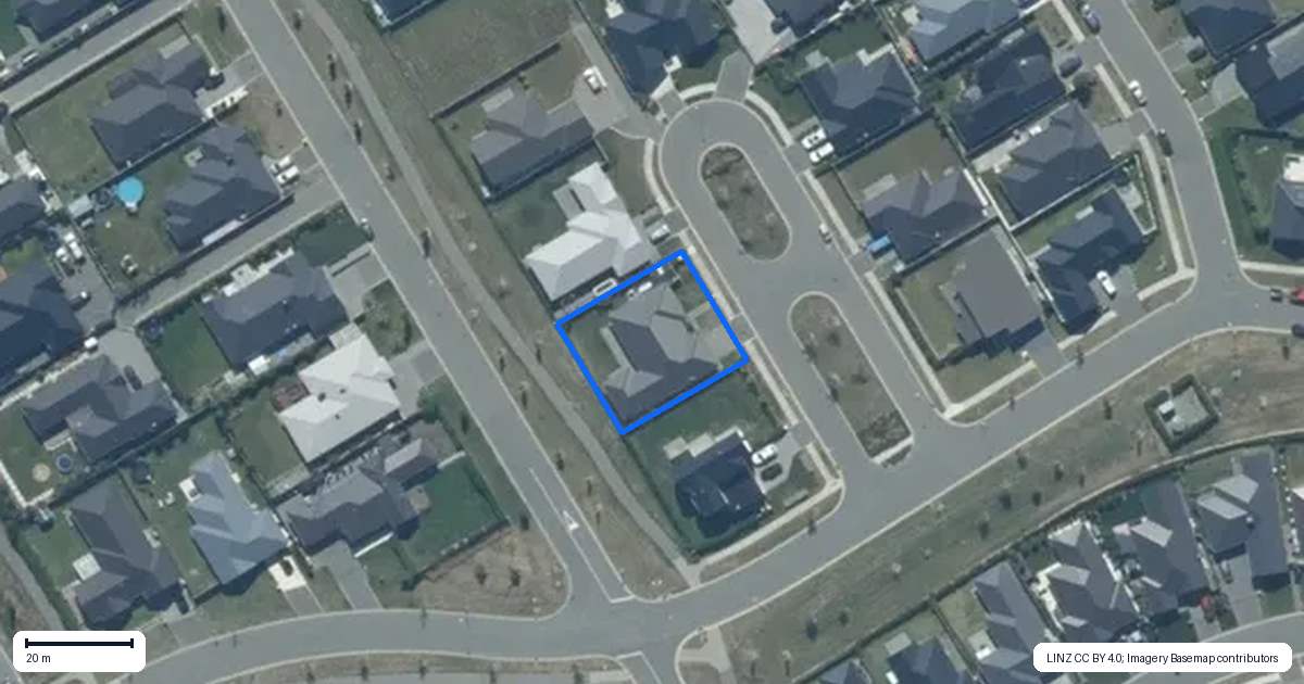 Property context map for 3 Challow Court, Rolleston