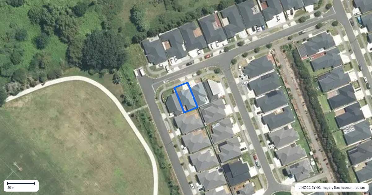Property context map for 12 Hard Beech Street, Takanini, Auckland