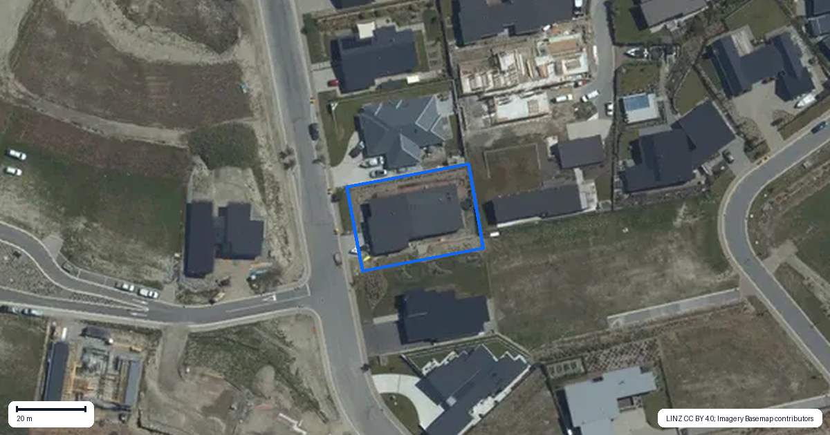Property context map for 108 West Meadows Drive, Wanaka