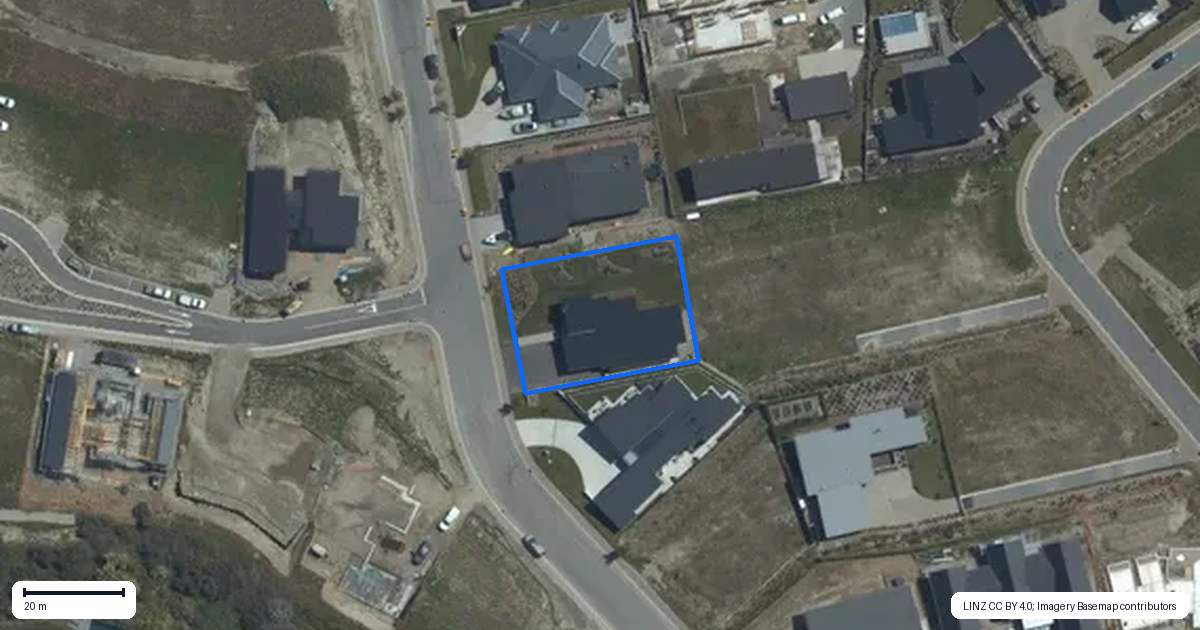 Property context map for 106 West Meadows Drive, Wanaka