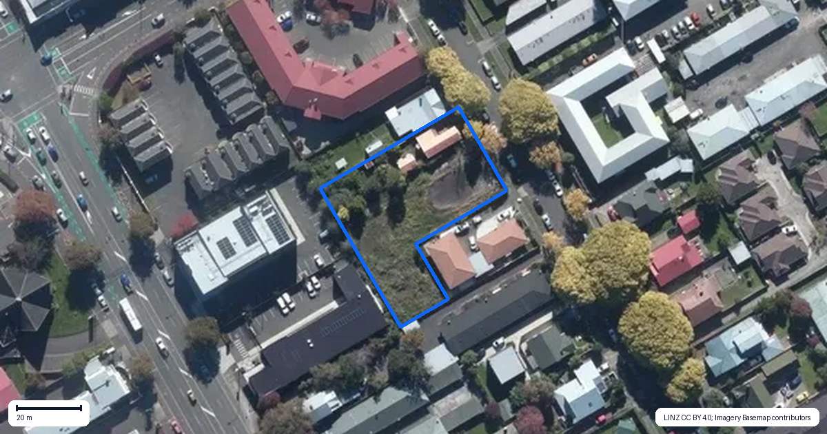 Property context map for 12 Ranfurly Street, Hokowhitu, Palmerston North