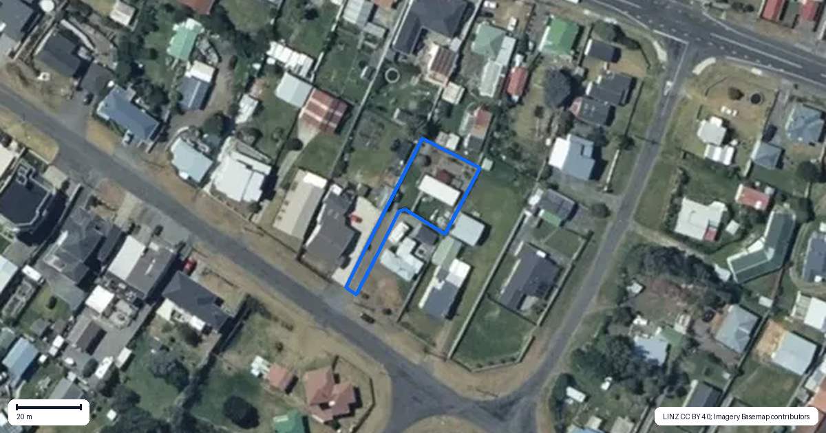 Property context map for 15A Roore Street, Foxton Beach, Foxton