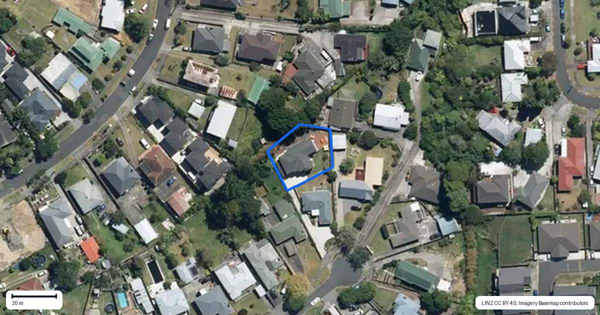Property context map for 22A Geneva Place, Blockhouse Bay, Auckland
