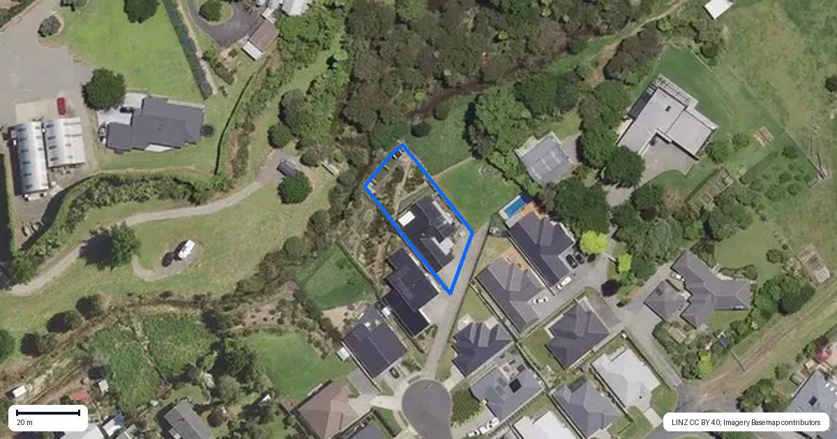 Property context map for 15 Fintona Street, Katikati