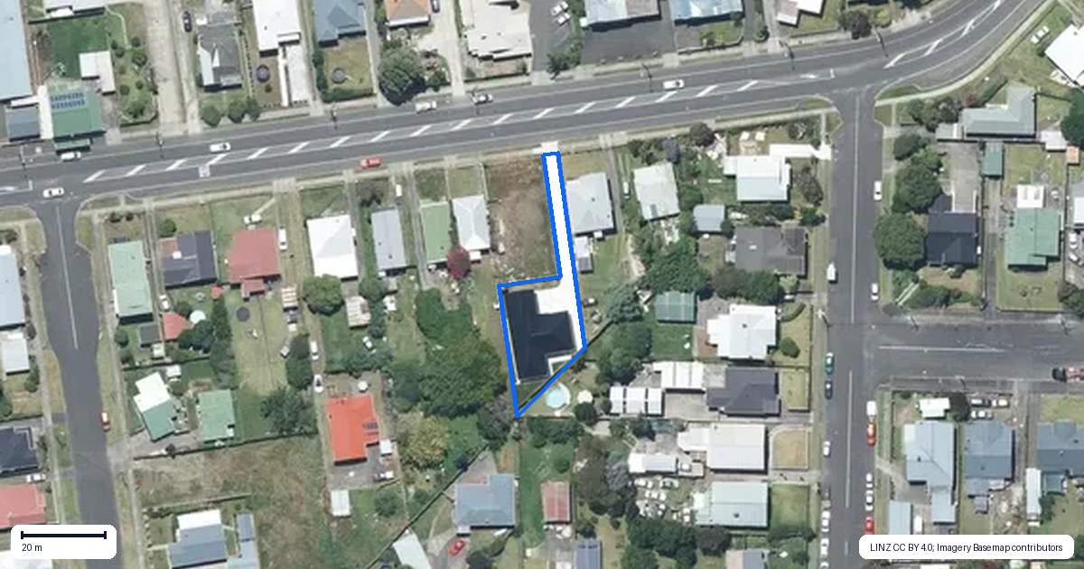 Property context map for 17A Alma Road, Gonville, Whanganui