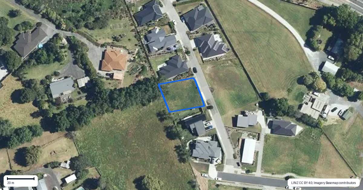 Property context map for 5 Wikitoria Lane, Warkworth