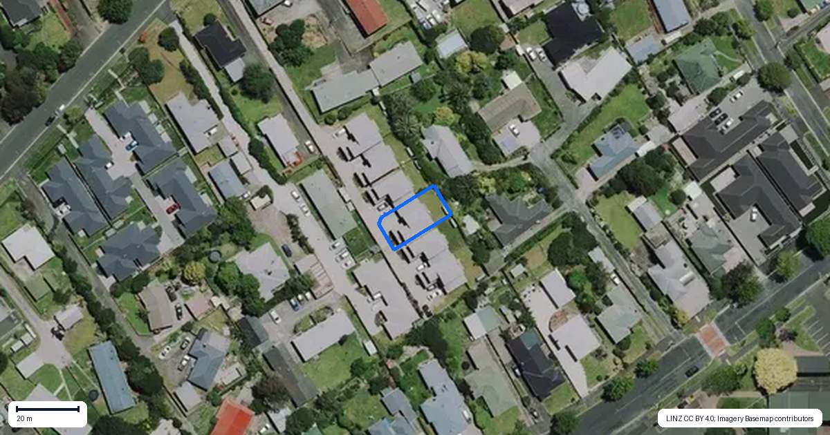 Property context map for 4/43 Mahoe Street, Melville, Hamilton