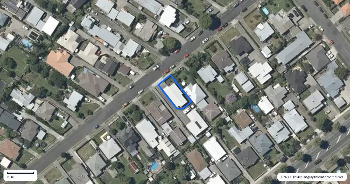 Property context map for 26 Higgins Street, Marewa, Napier