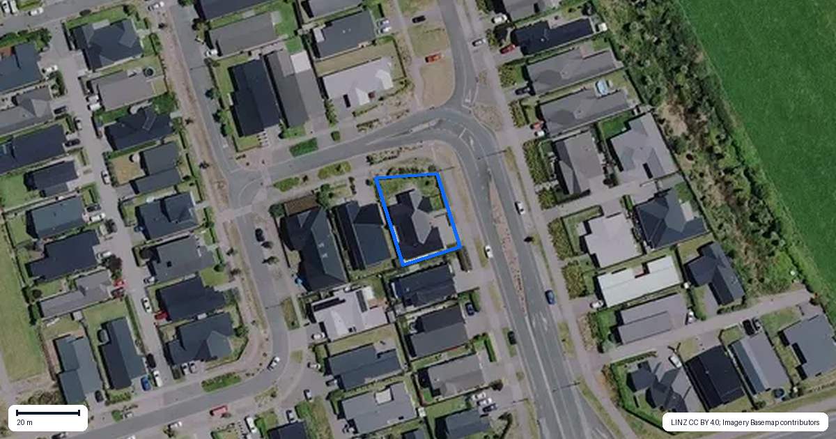 Property context map for 509 Webb Drive, Chartwell, Hamilton