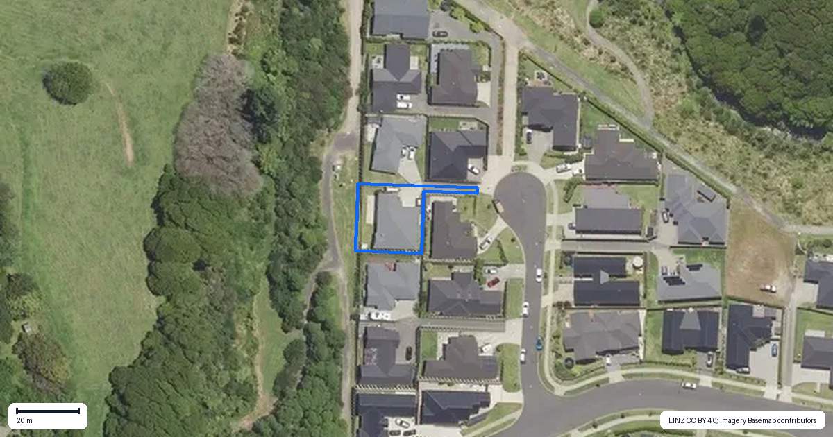 Property context map for 15 Arohena Court, Ohauiti, Tauranga