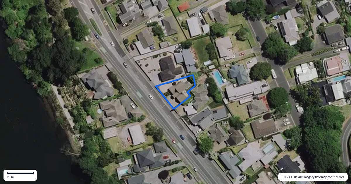 Property context map for 576 River Road, Fairfield, Hamilton