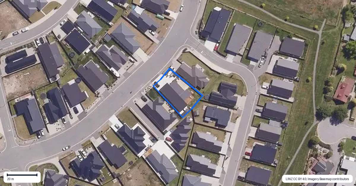 Property context map for 63 Olds Crescent, Cromwell