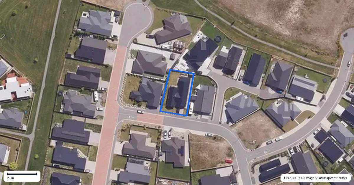 Property context map for 19 Quigley Crescent, Cromwell