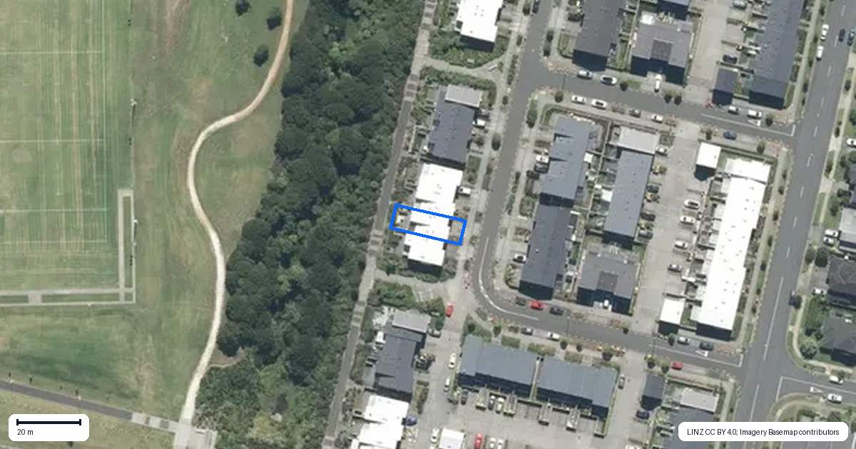 Property context map for 26 Whimbrel Road, Flat Bush, Auckland