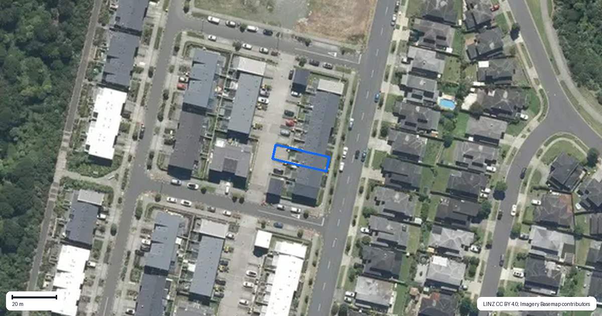 Property context map for 42 Brookview Drive, Flat Bush, Auckland
