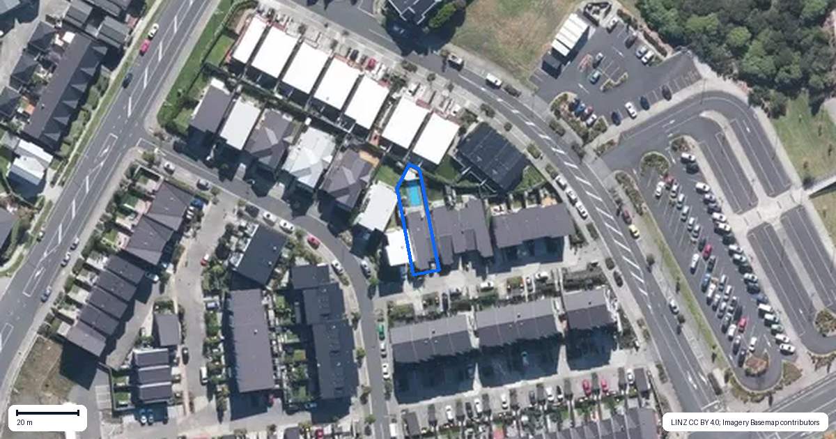 Property context map for 4 Whiri Lane, Hobsonville, Auckland