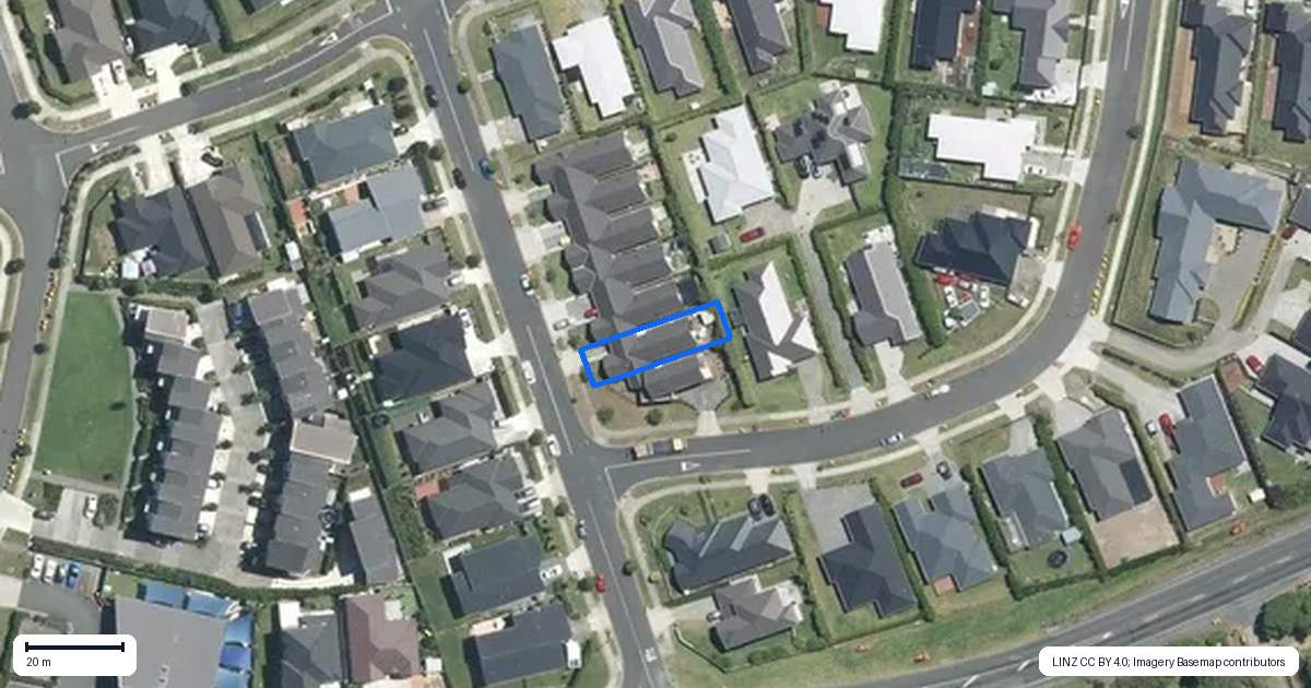 Property context map for 7A Pakaraka Drive, Papakura