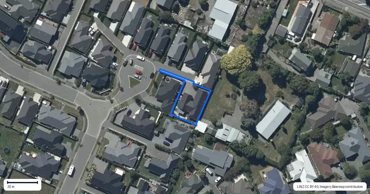 Property context map for 6 Fairbairn Close, Halswell, Christchurch