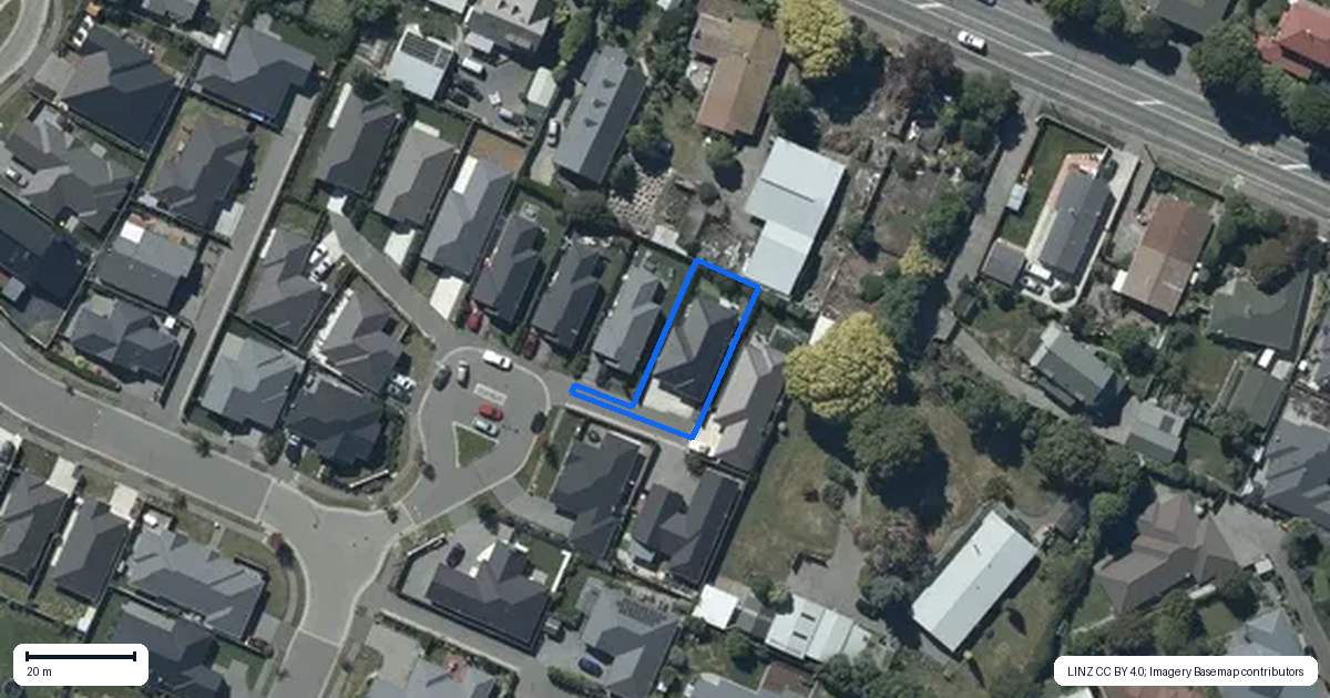 Property context map for 10 Fairbairn Close, Halswell, Christchurch