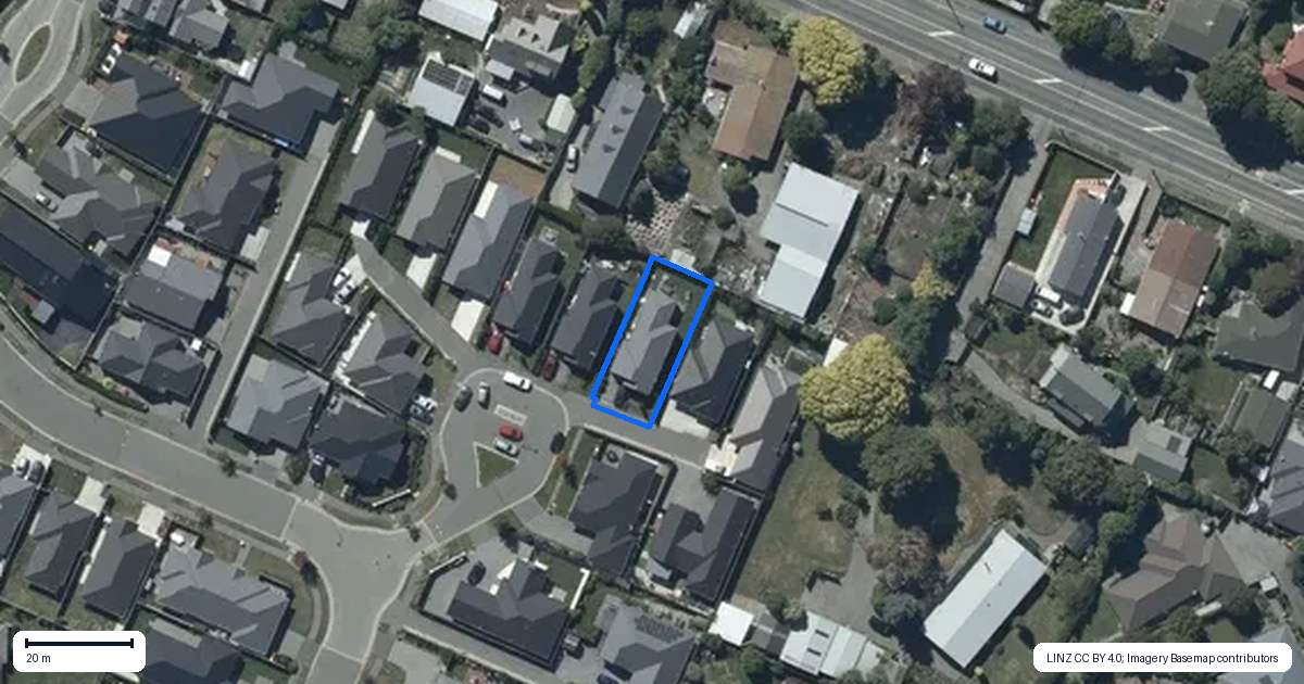 Property context map for 12 Fairbairn Close, Halswell, Christchurch