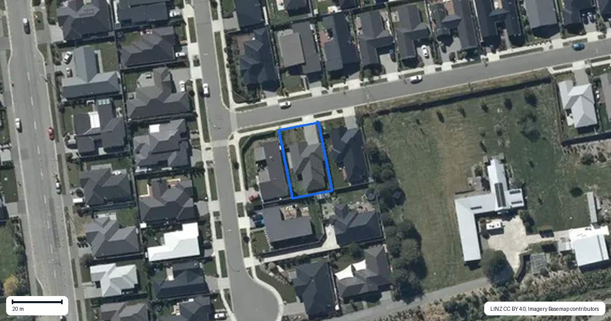 Property context map for 4 Beamsgate Road, Halswell, Christchurch