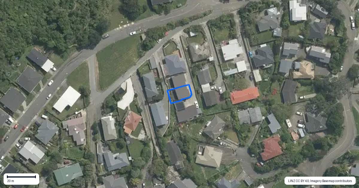 Property context map for 165B Broderick Road, Johnsonville, Wellington