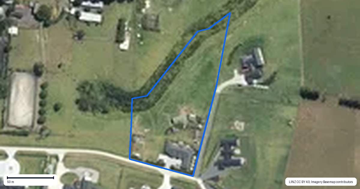Property context map for 9 Livery Lane, Taupaki