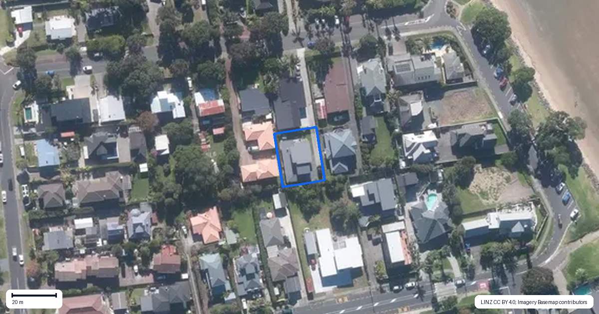 Property context map for 60A Walton Street, Red Beach, Whangaparaoa