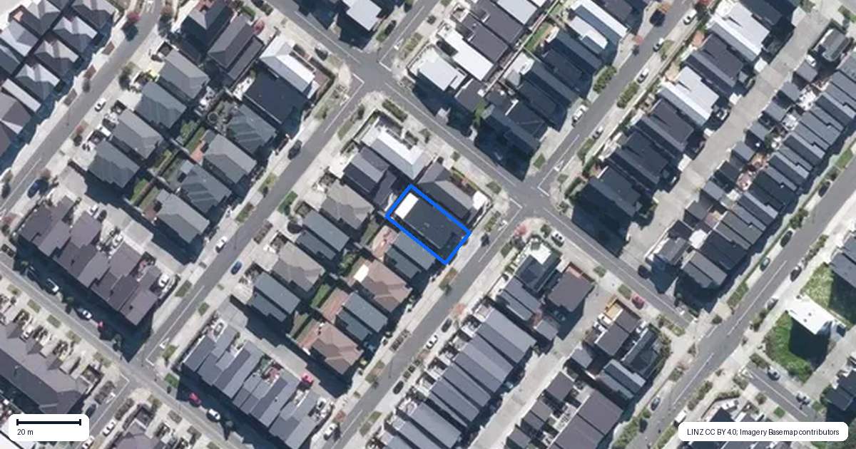 Property context map for 17 Skua Road, Hobsonville, Auckland